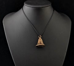 Antique Georgian seal fob pendant, heraldic, 9k gold