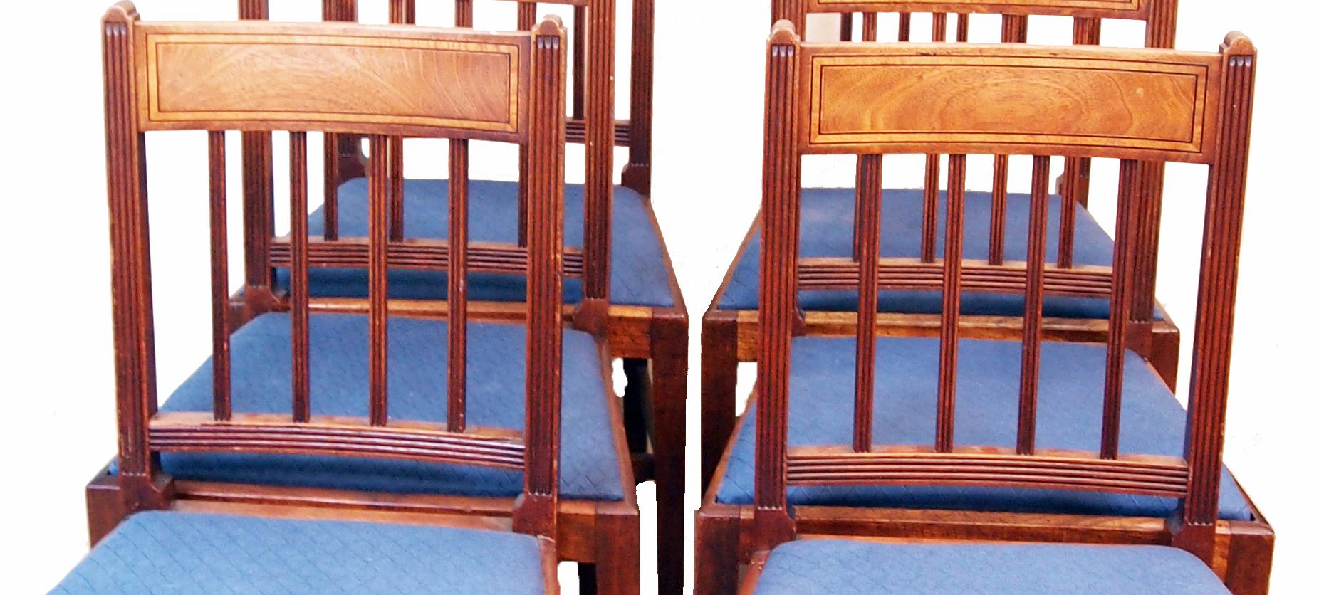 vintage mahogany dining chairs