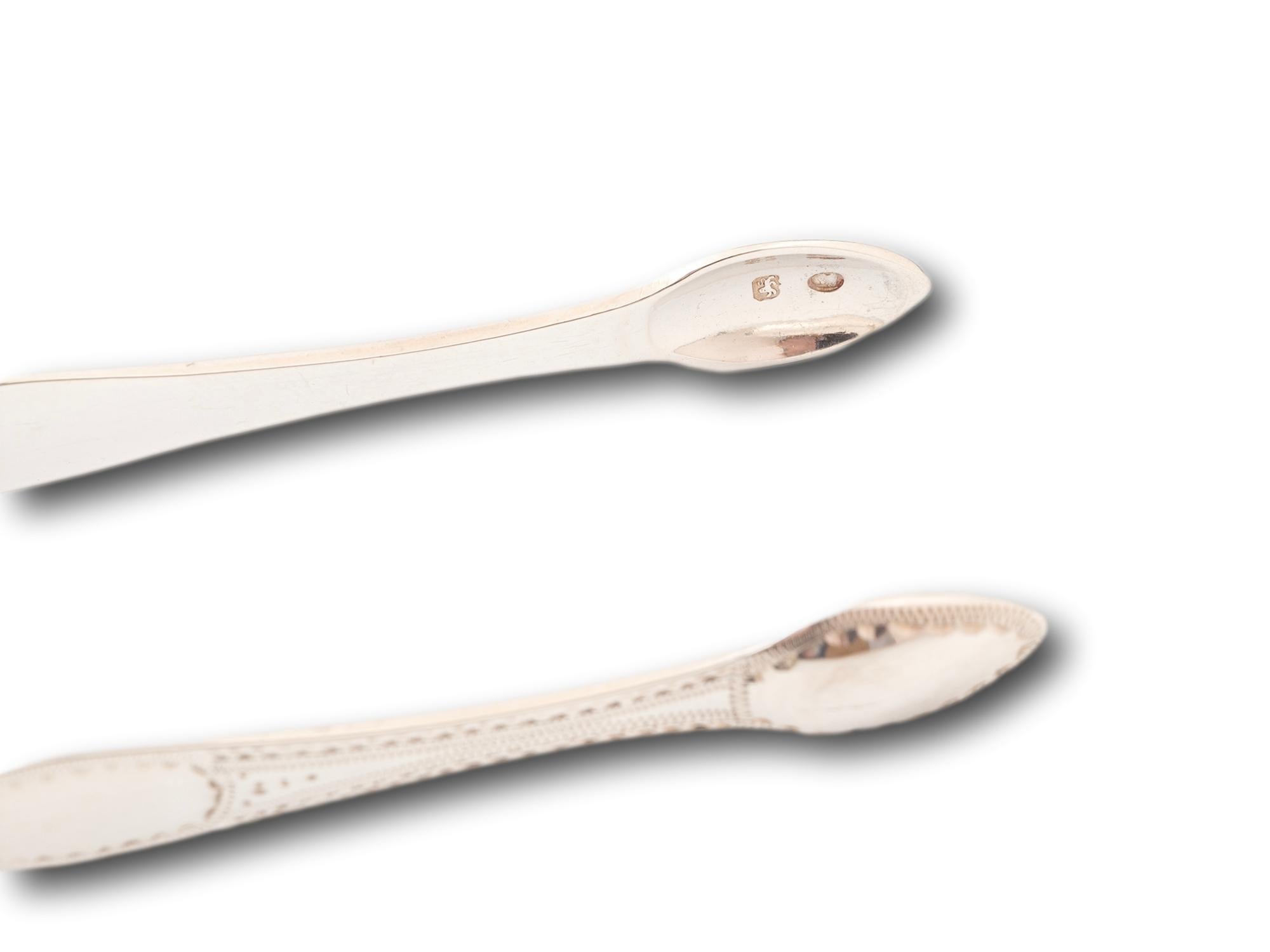 Antique Georgian Shagreen and Silver Tea Spoon Box en vente 3