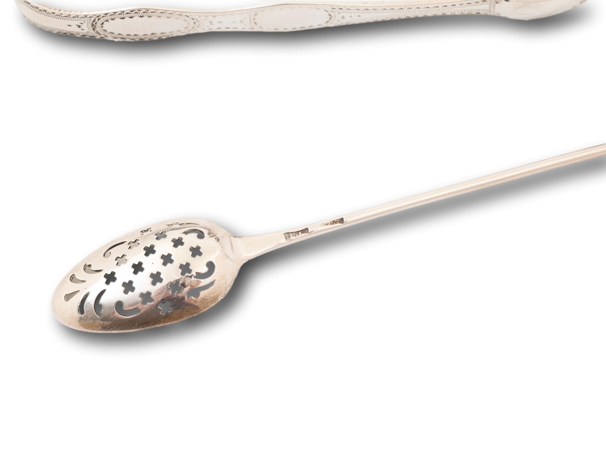 Antique Georgian Shagreen and Silver Tea Spoon Box en vente 4
