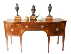 Antique Georgian Sideboard Mahogany Server 1800