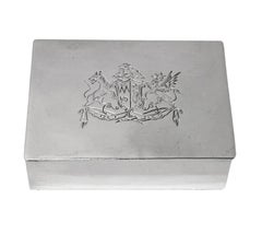 Antique Georgian Silver box London 1793 Chawner and Emes
