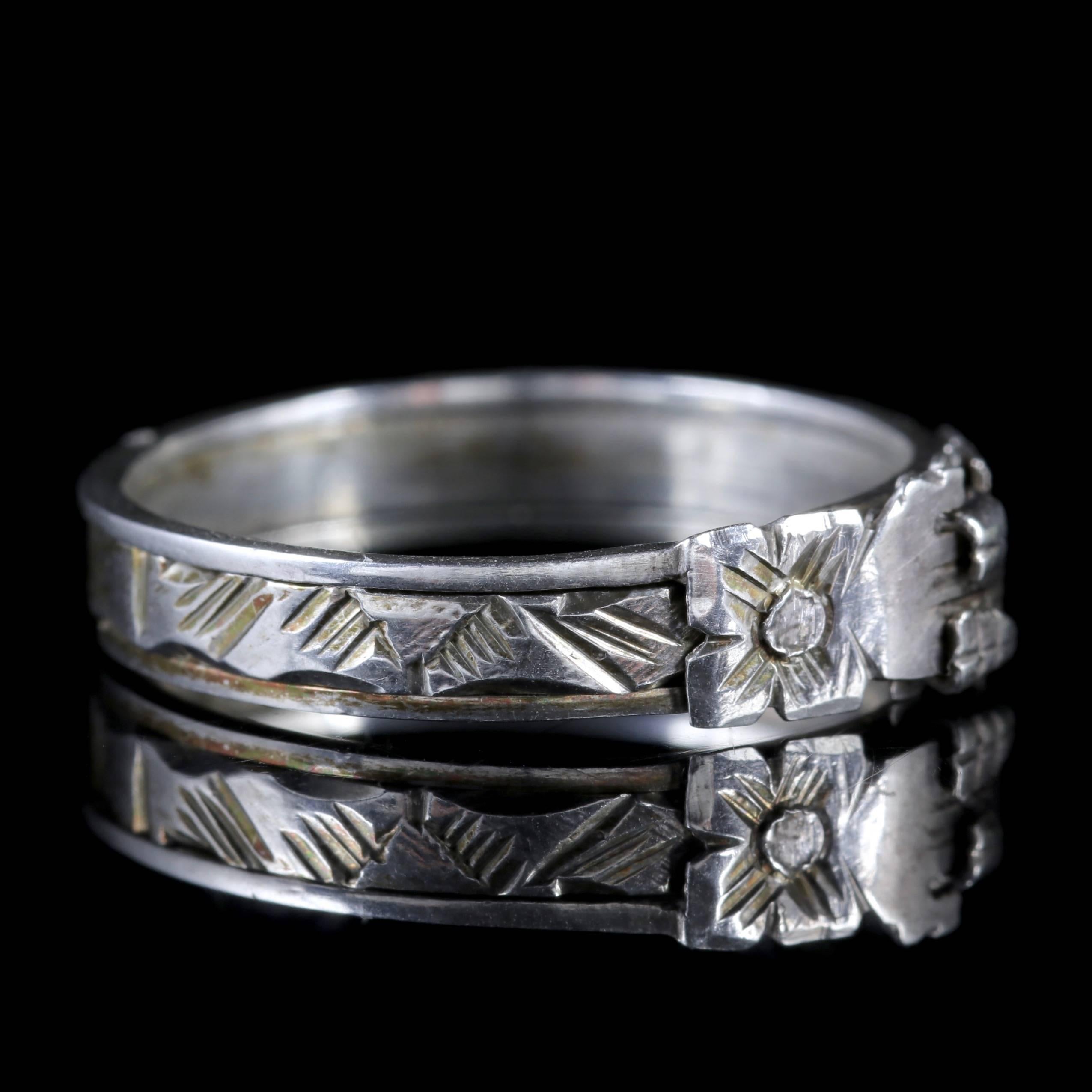 georgian silver ring