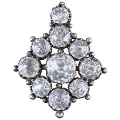 Antique Georgian Silver Paste Pendant, circa 1790