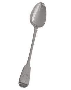 Antique Georgian Silver Serving Spoon, London 1818 William Eley  William Fearn