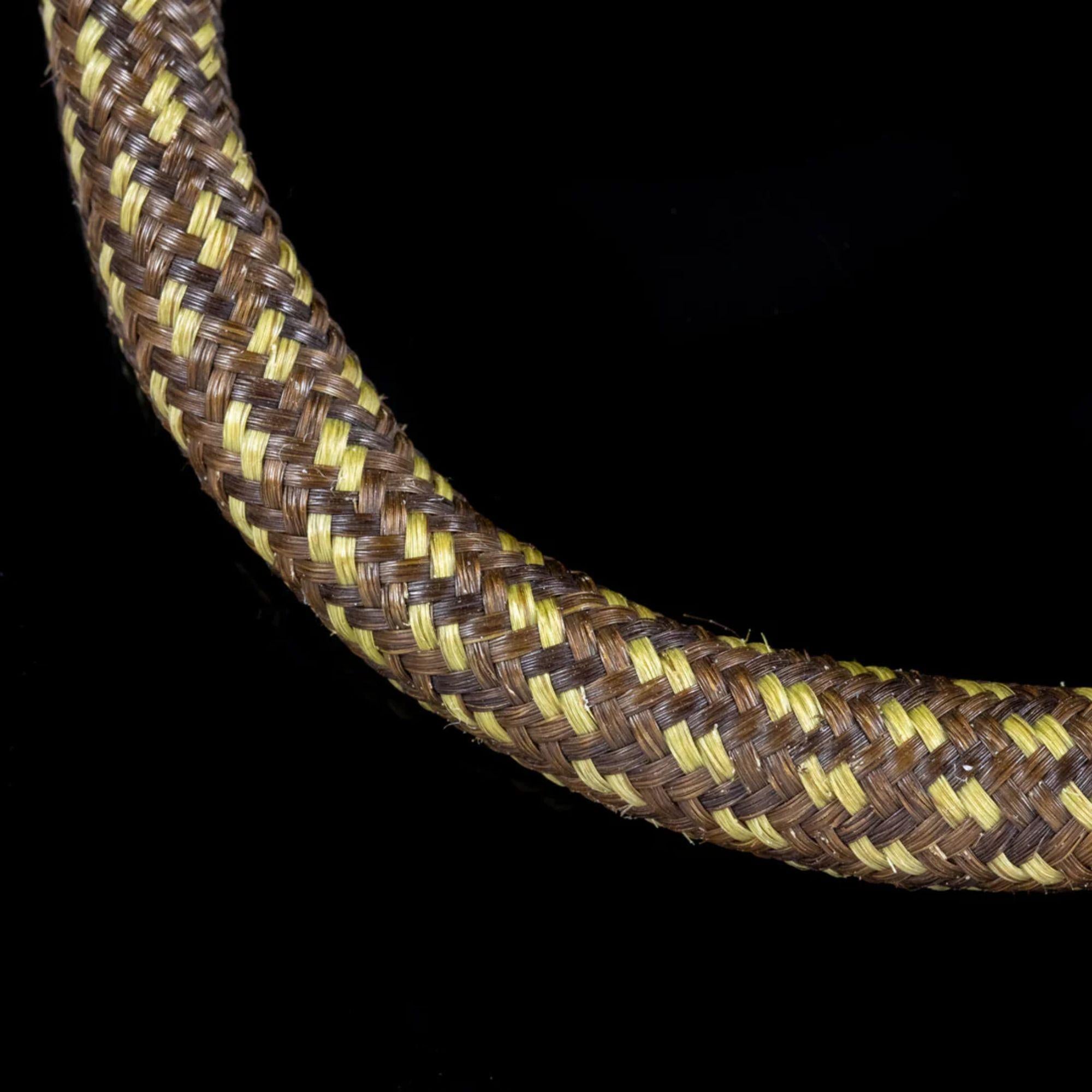 Antike georgianische Schlangenkragen-Halskette aus Bergkristall aus 18 Karat Gold im Angebot 4