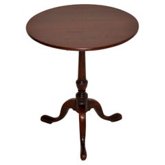 Antique Georgian Snap Top Occasional Table