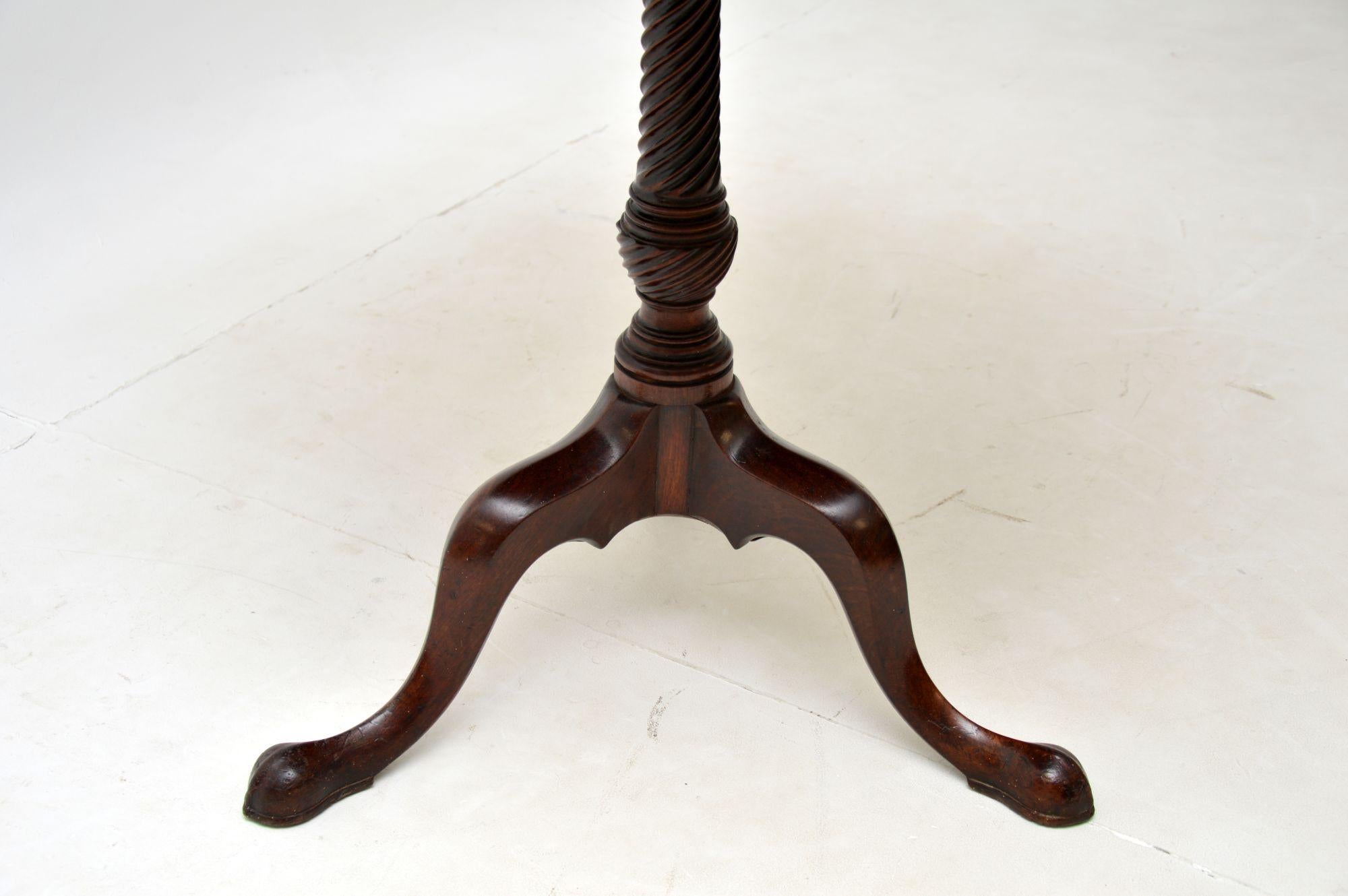 Antique Georgian Snap Top Table For Sale 1