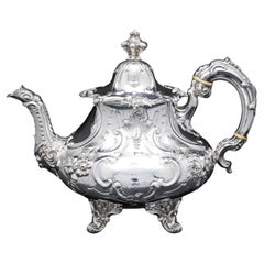 Antique Georgian Solid Silver Cup/Wine Cooler with Lid, Earl Interest - 1826