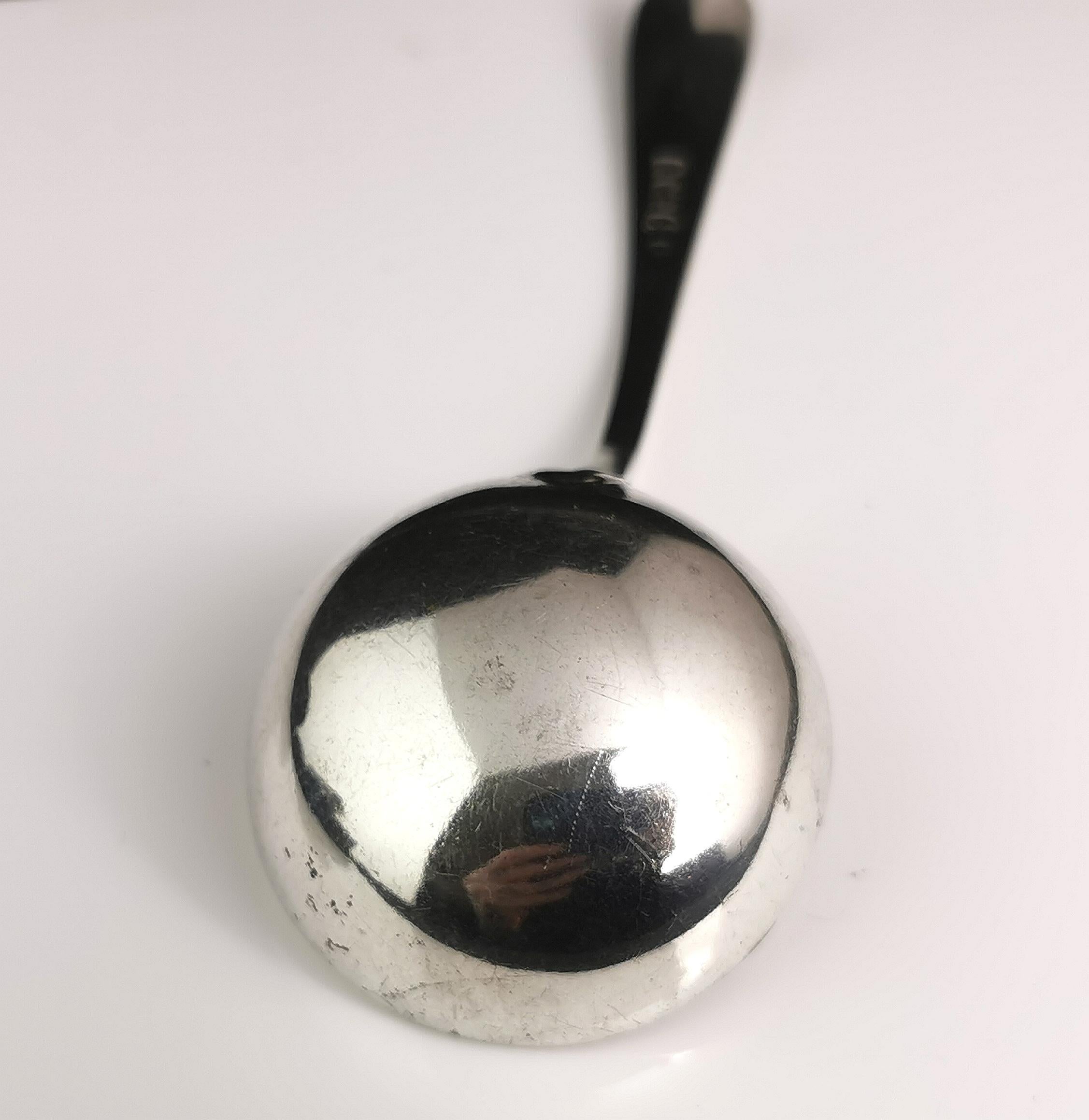 Antique Georgian Sterling Silver Ladle, 18th Century For Sale 1