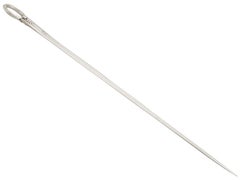 Antique Georgian Sterling Silver Meat Skewer by Paul Storr