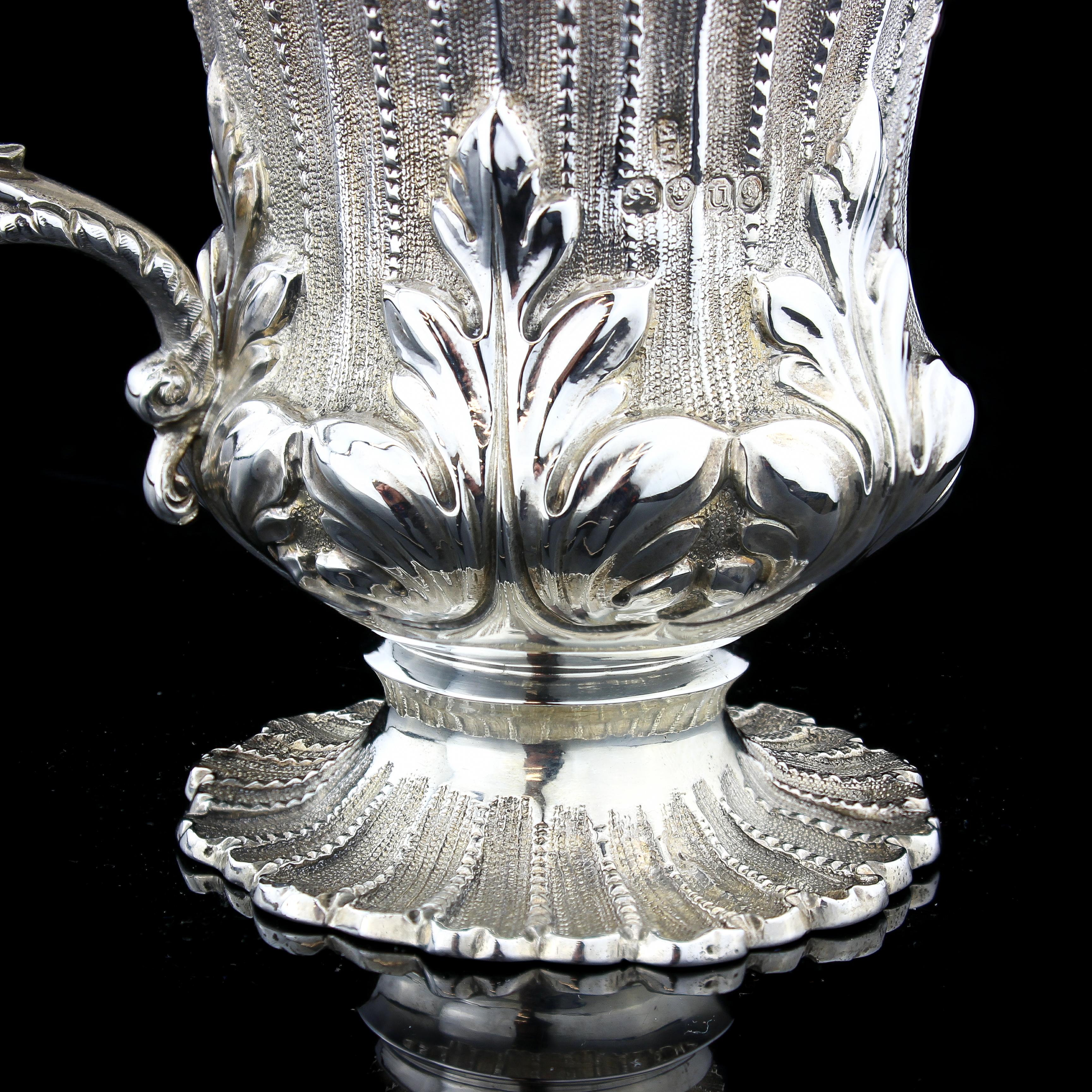 Mid-19th Century Antique Georgian Sterling Silver Mug, London 1835, Thomas Edwards