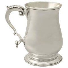 Antique Georgian Sterling Silver Pint Mug