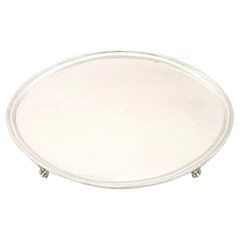 Antique Georgian Sterling Silver Salver