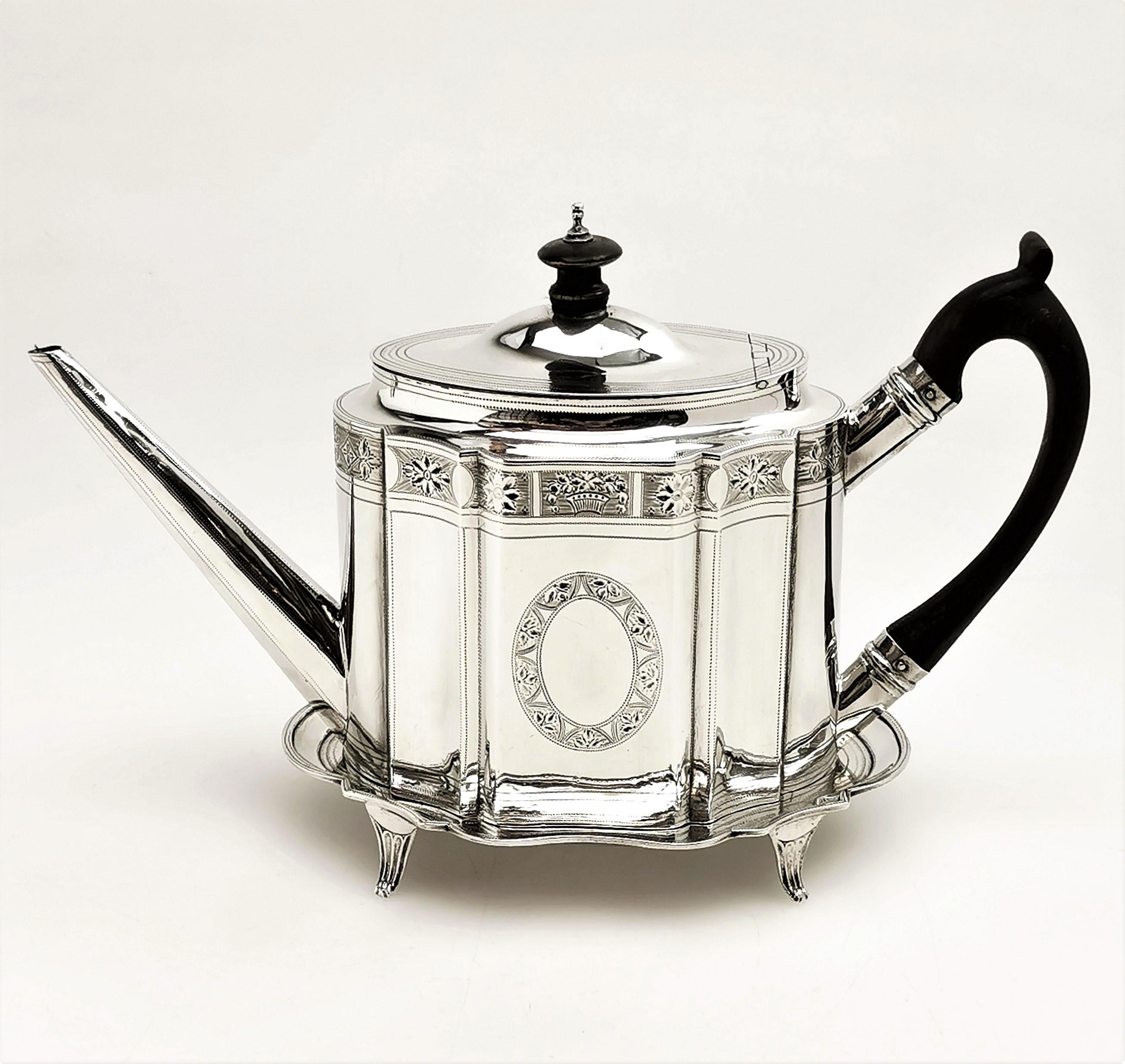 georgian silver teapot