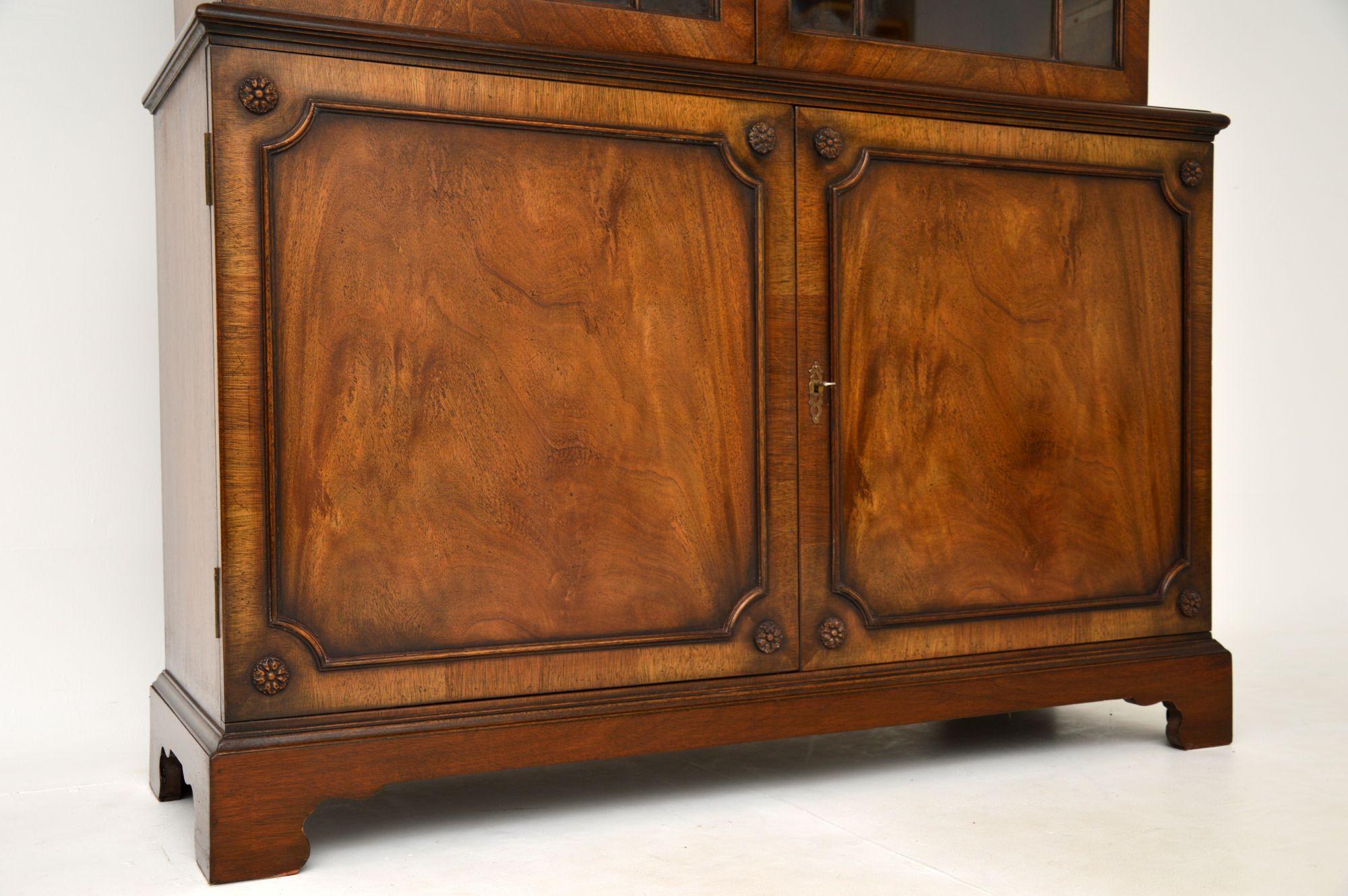 20th Century Antique Georgian Style Bookcase