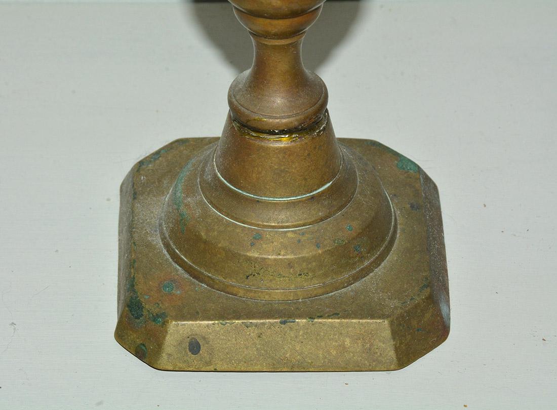 Hand-Crafted Antique Georgian Style Candleholder For Sale