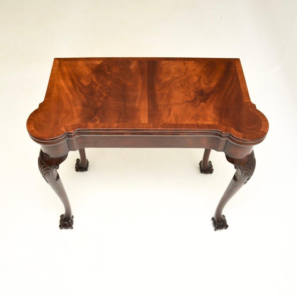 Antique Georgian Style Card / Console Table 4