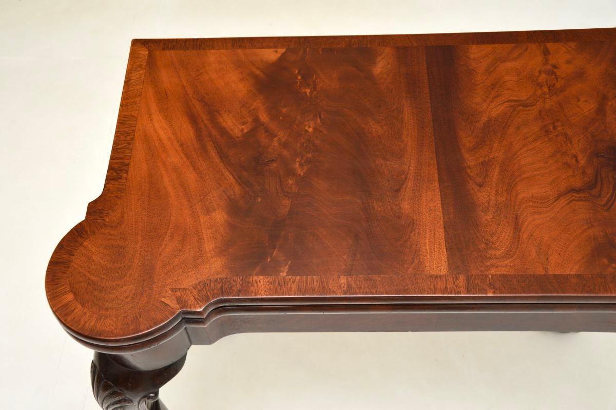 Antique Georgian Style Card / Console Table 5