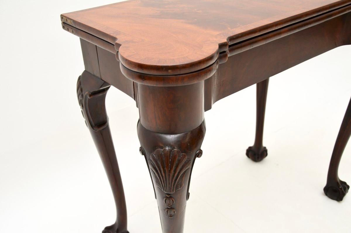 Antique Georgian Style Card / Console Table 7
