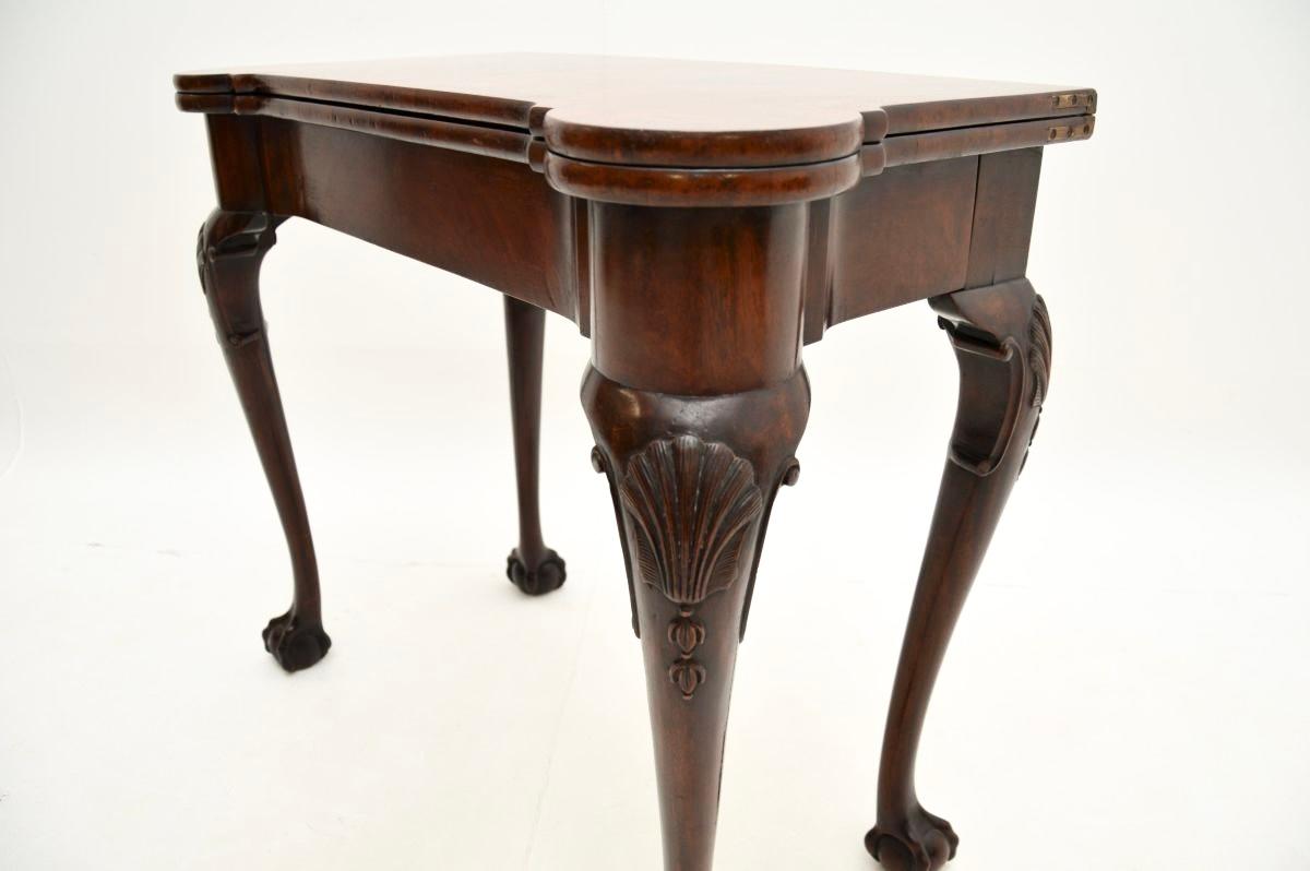 Antique Georgian Style Card / Console Table 8