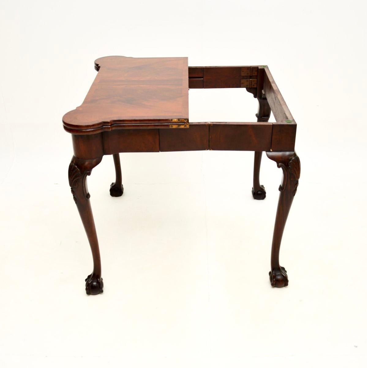 Late 19th Century Antique Georgian Style Card / Console Table