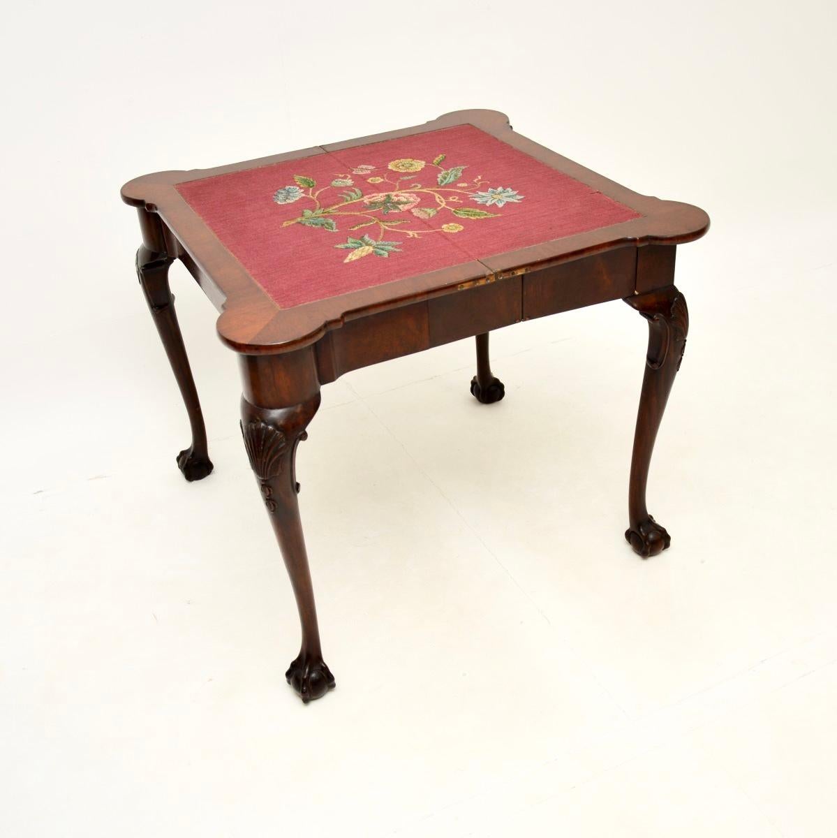 Antique Georgian Style Card / Console Table 1