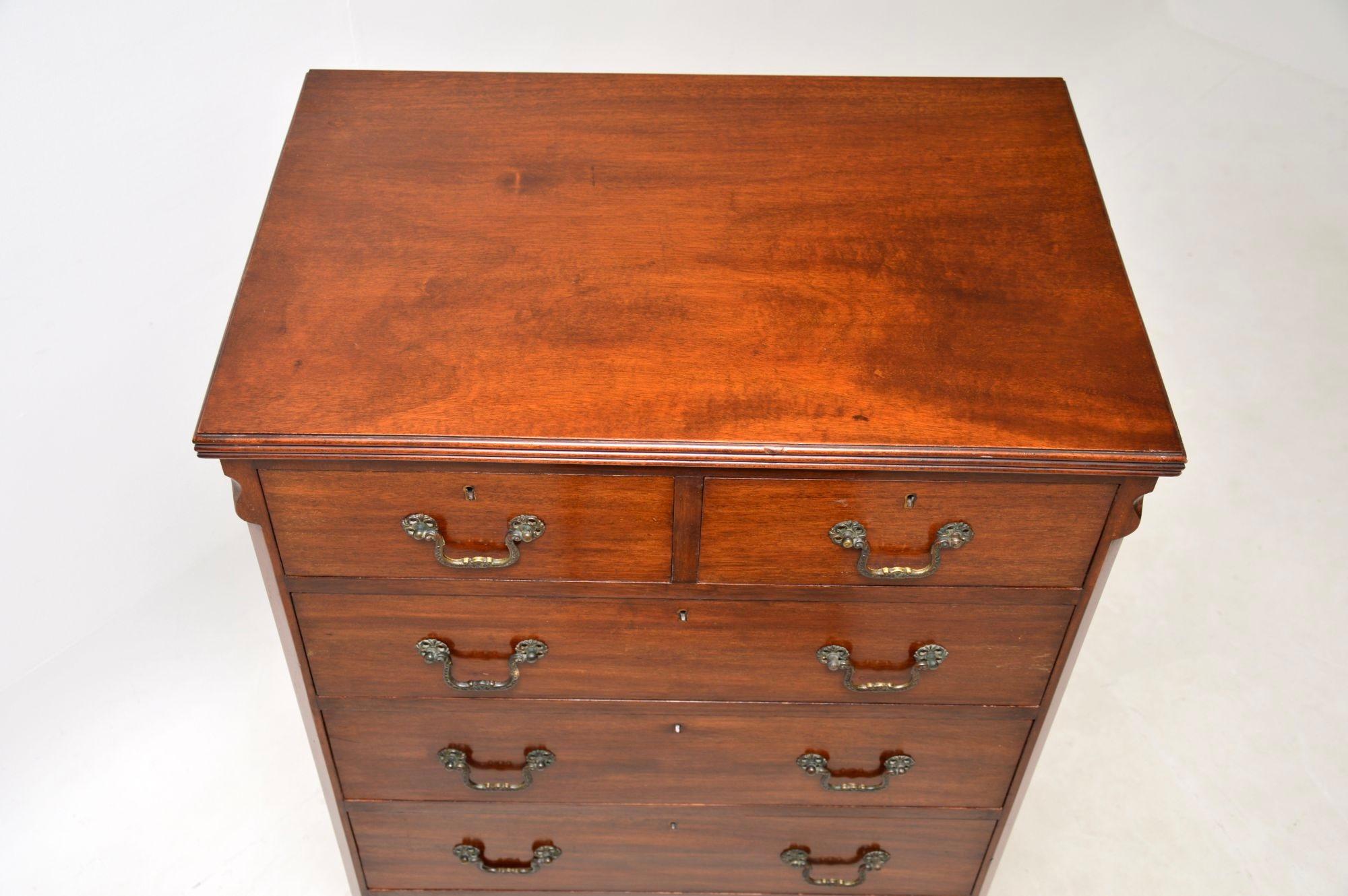 Antique Georgian Style Chest of Drawers For Sale 2