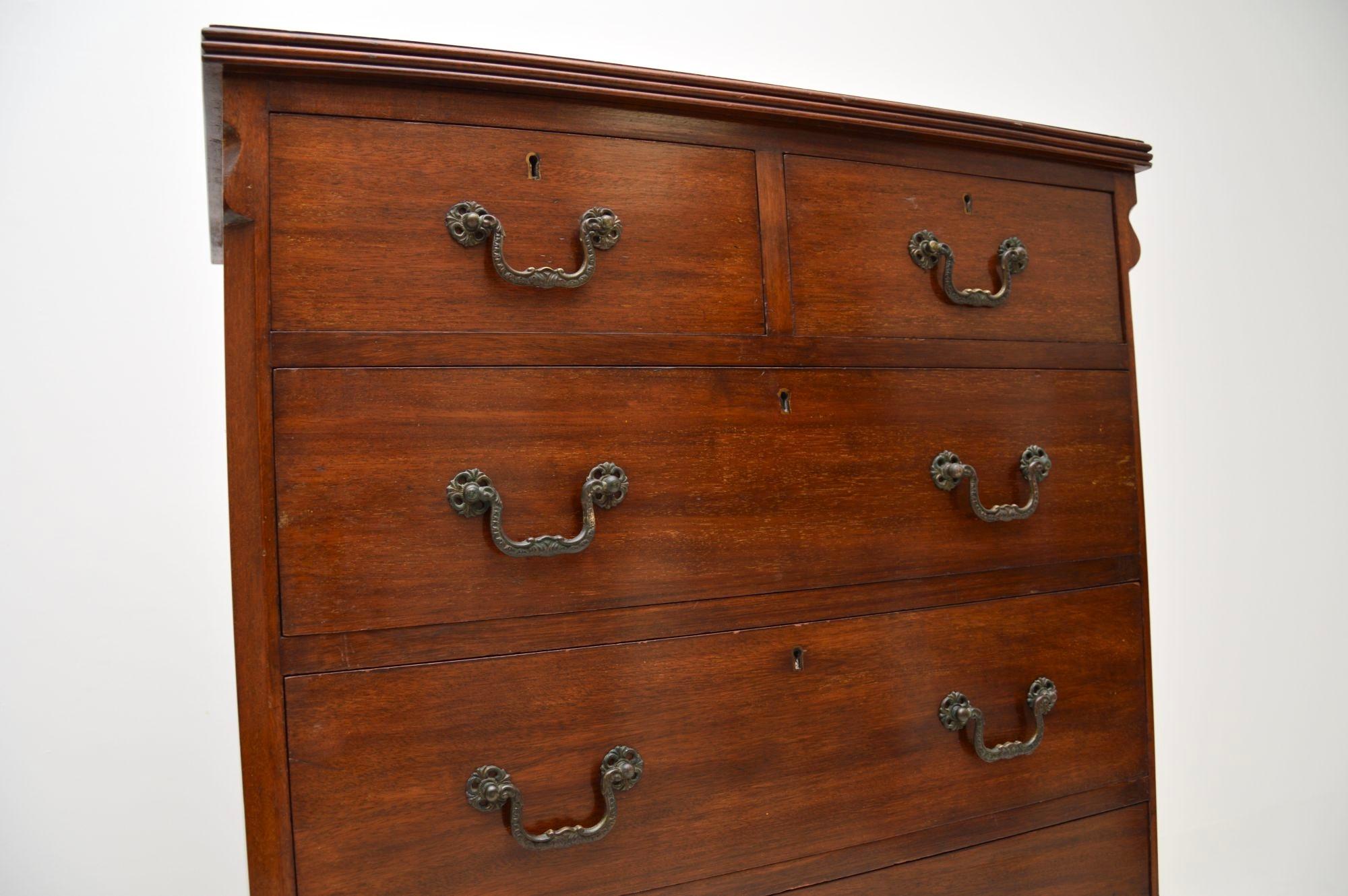 Antique Georgian Style Chest of Drawers For Sale 3