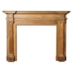 Antique Georgian Style Composition Fire Surround