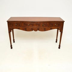 Antique Georgian Style Console / Server Table
