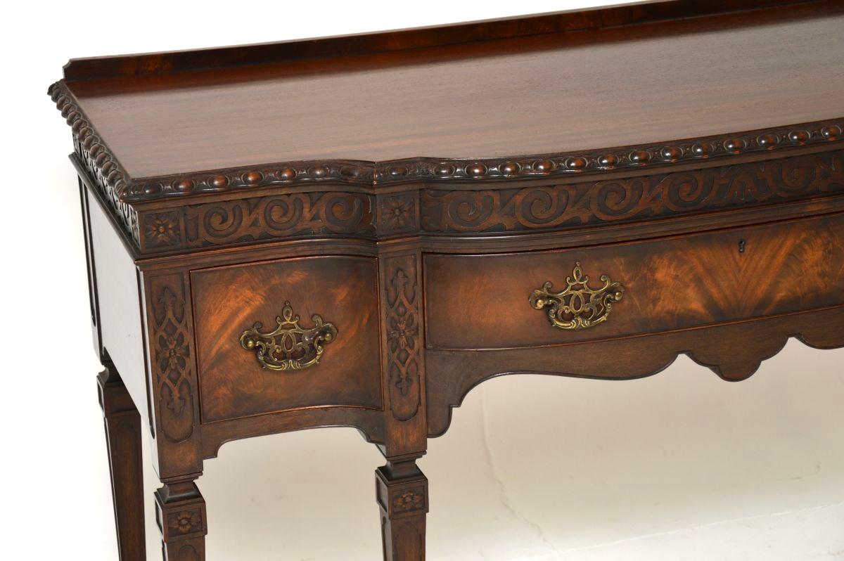 Antique Georgian Style Console / Server Table For Sale 2