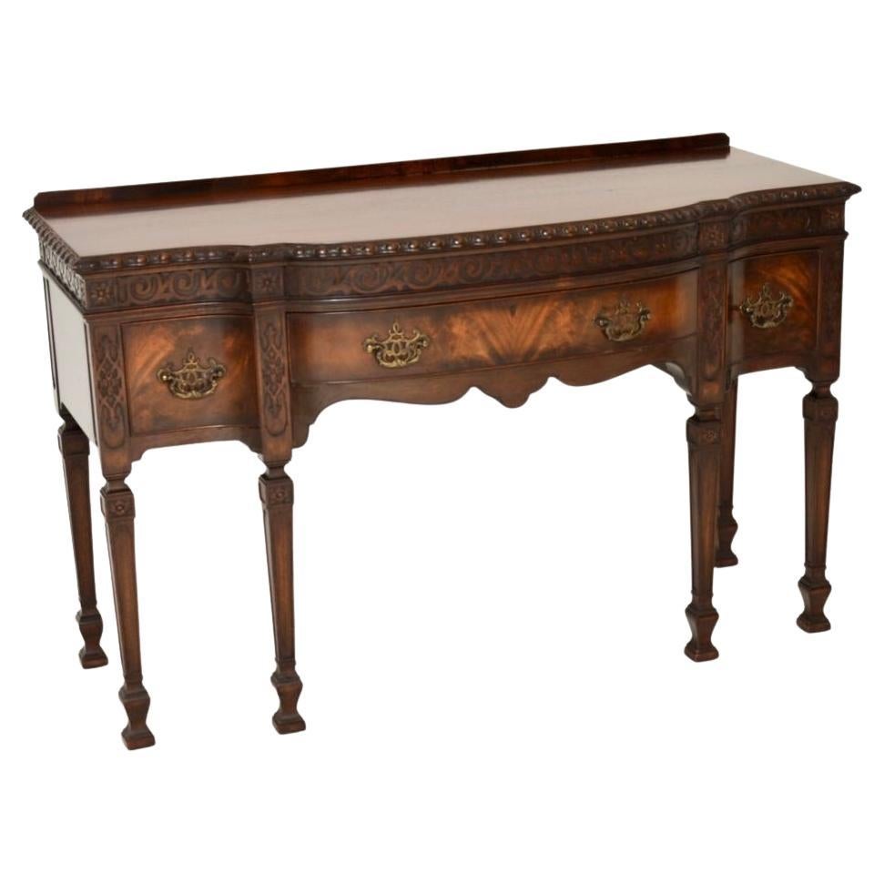 Antique Georgian Style Console / Server Table For Sale