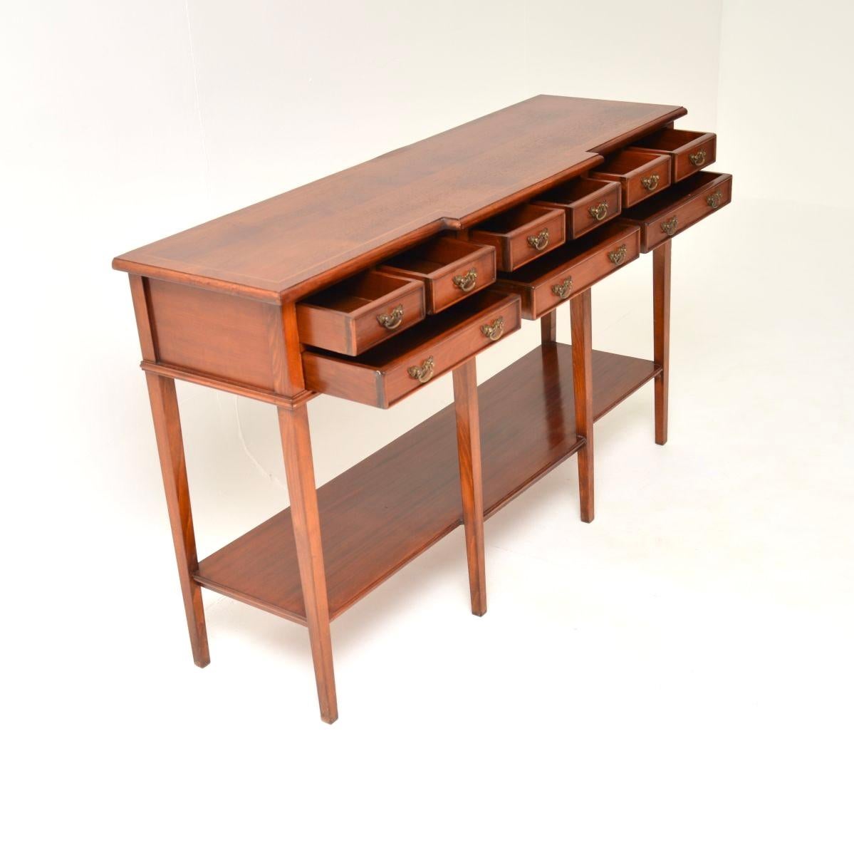 Antique Georgian Style Console Side Table In Good Condition For Sale In London, GB