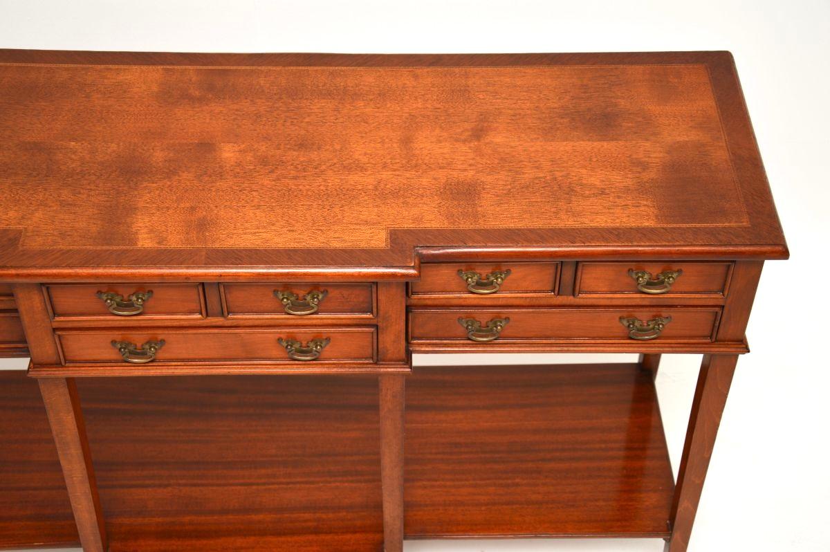 Antique Georgian Style Console Side Table For Sale 1