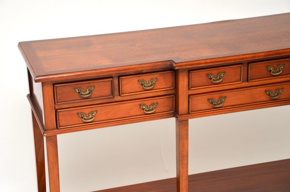 Antique Georgian Style Console Side Table For Sale 2