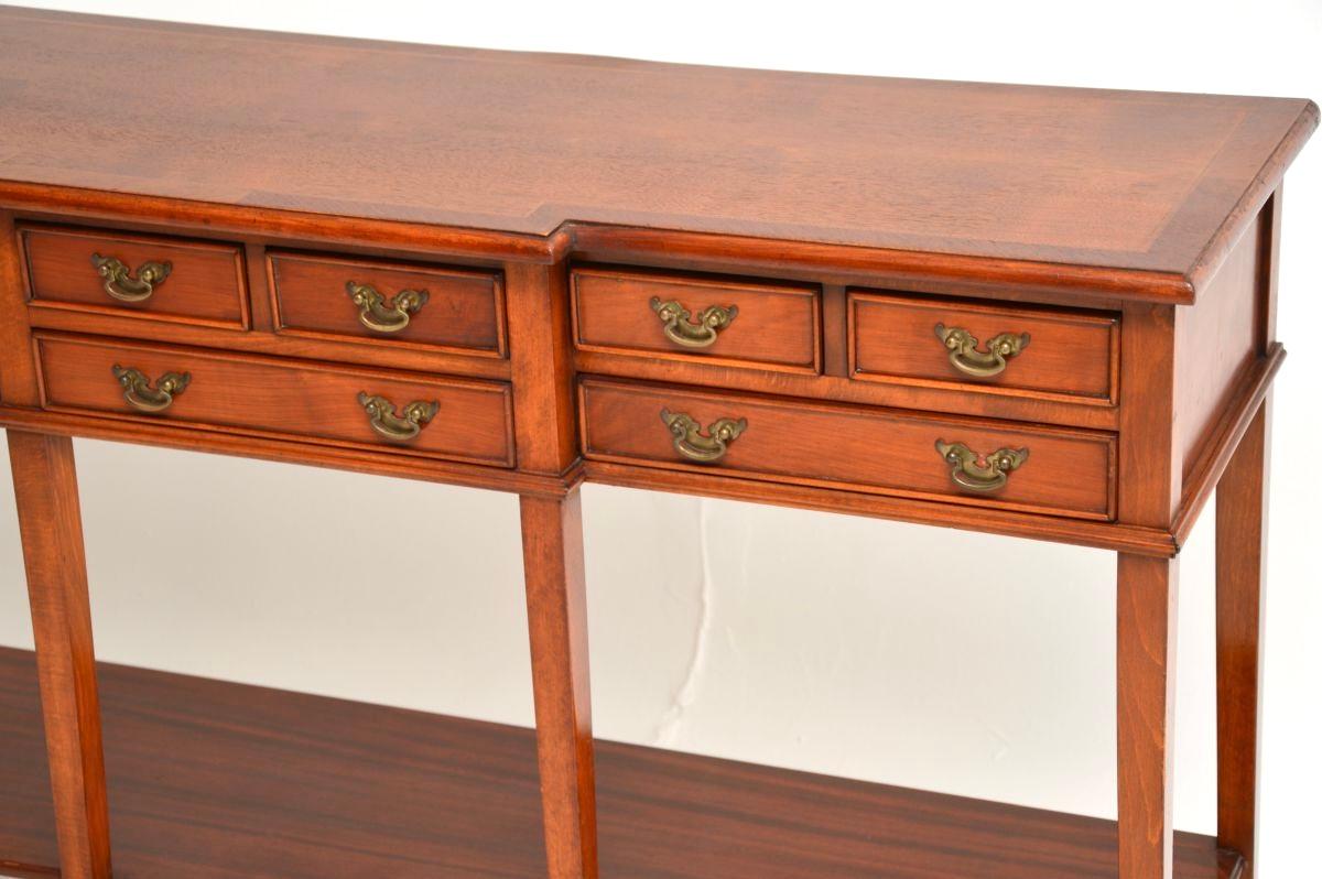 Antique Georgian Style Console Side Table For Sale 3