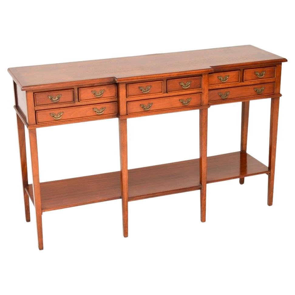 Antique Georgian Style Console Side Table For Sale