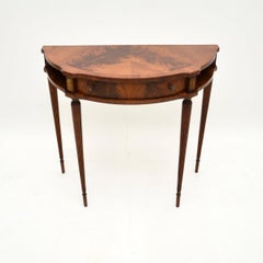 Antique Georgian Style Console Table