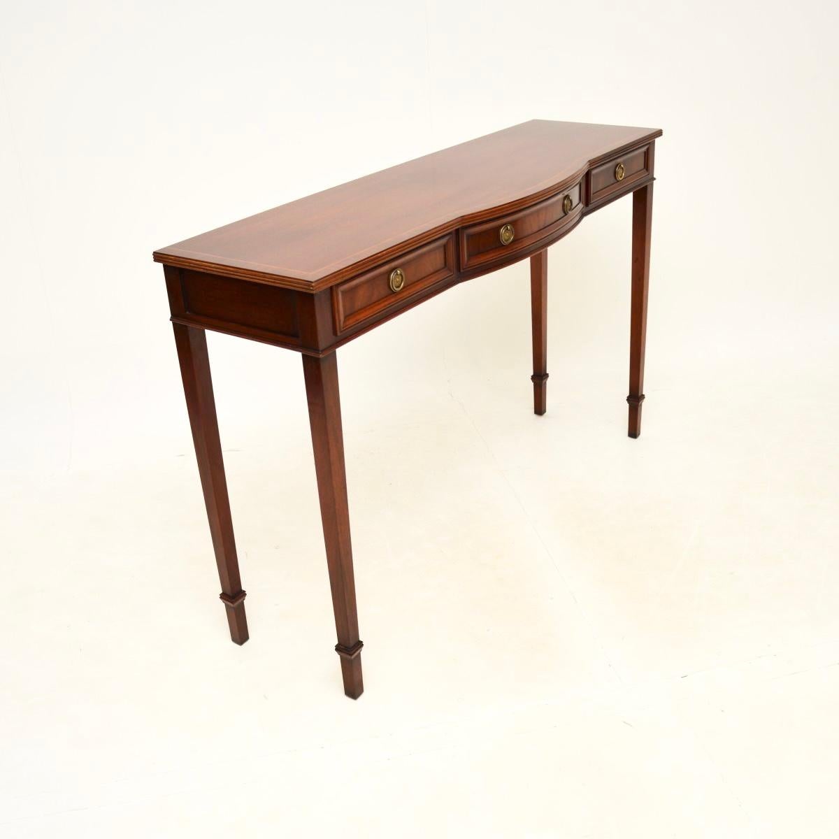 British Antique Georgian Style Console Table