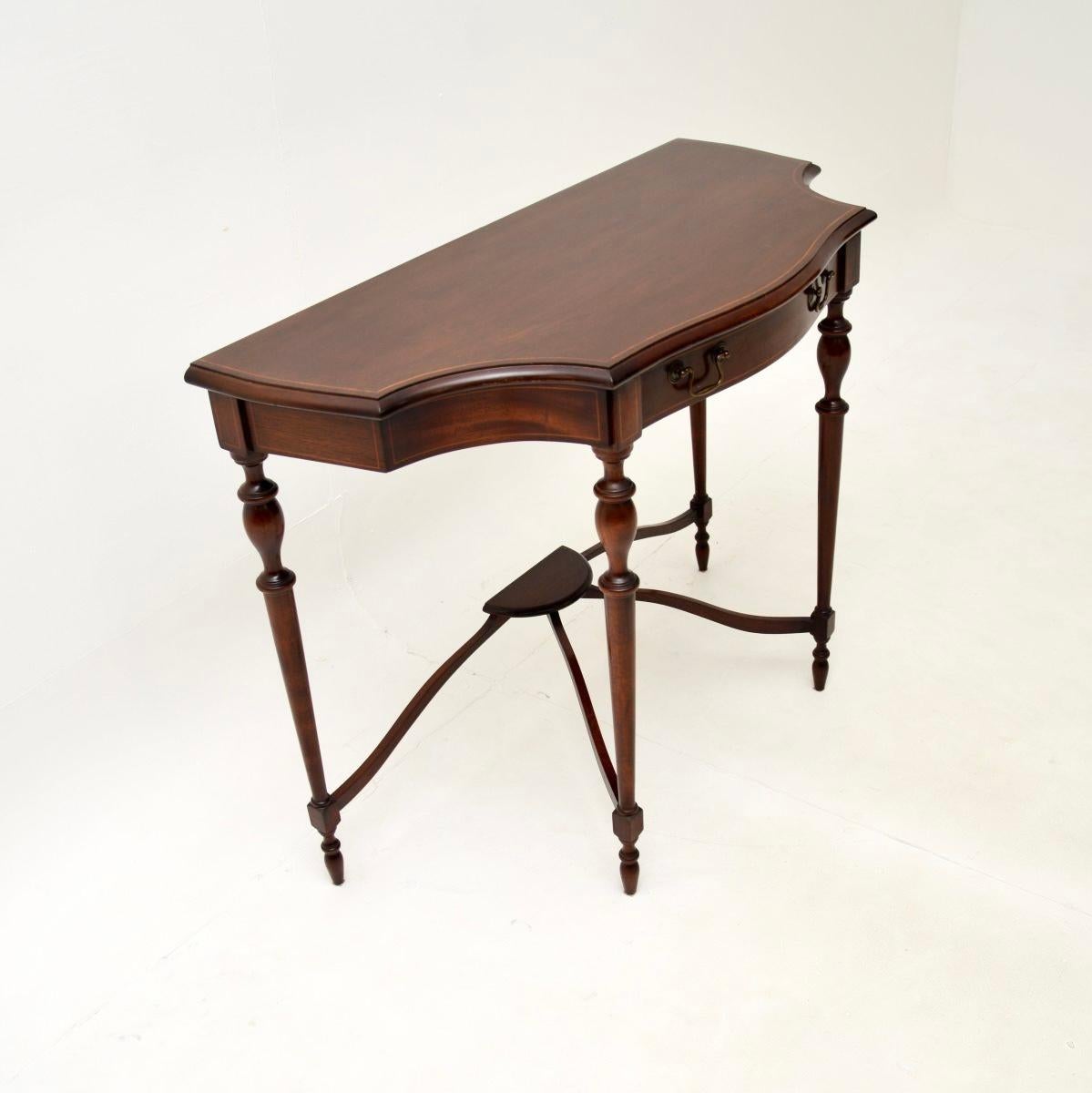 British Antique Georgian Style Console Table For Sale