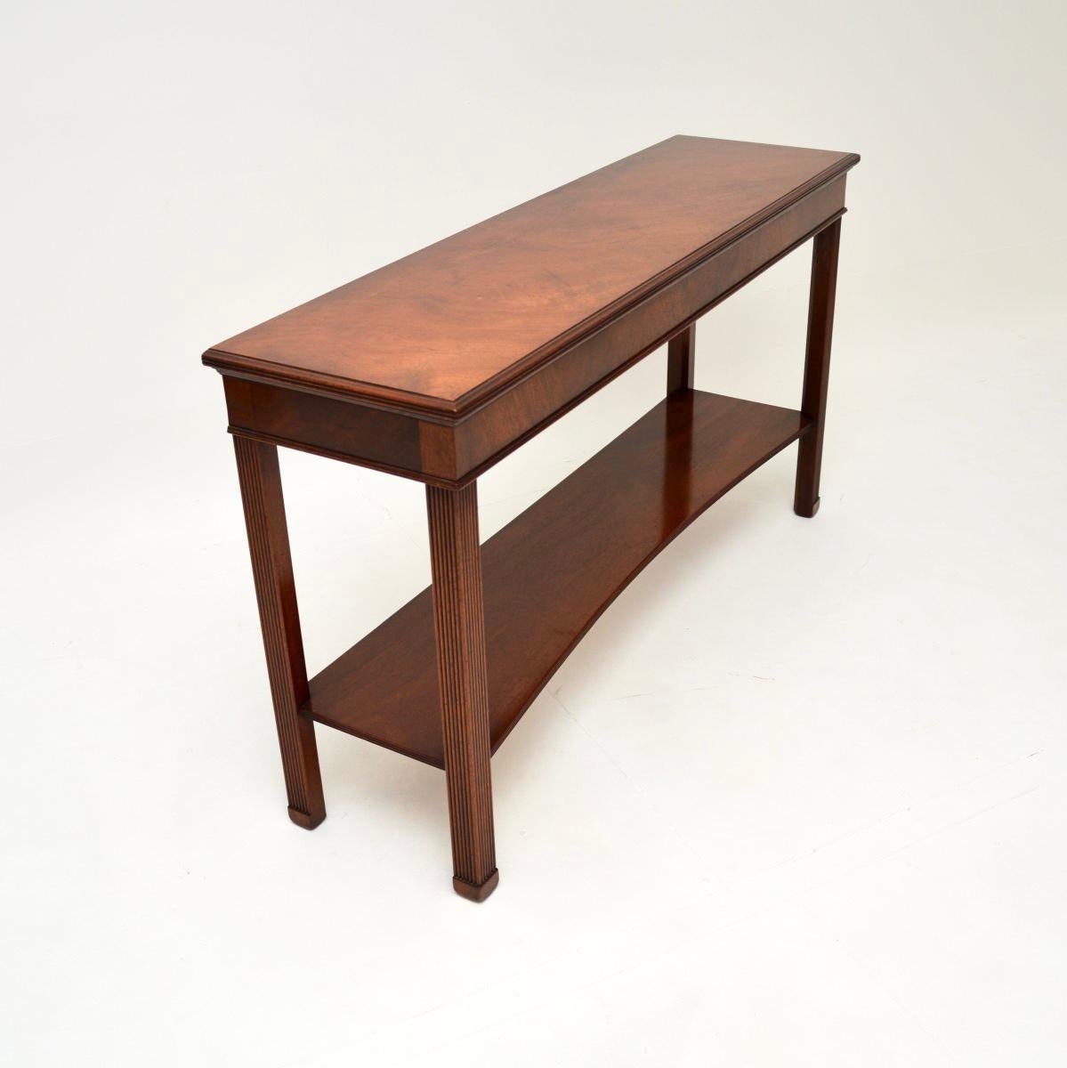 British Antique Georgian Style Console Table For Sale