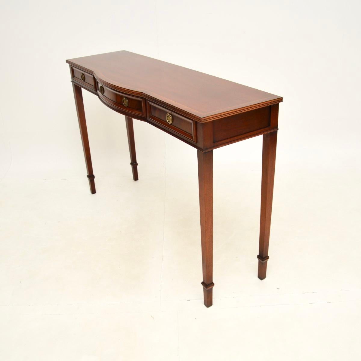 Antique Georgian Style Console Table In Good Condition In London, GB