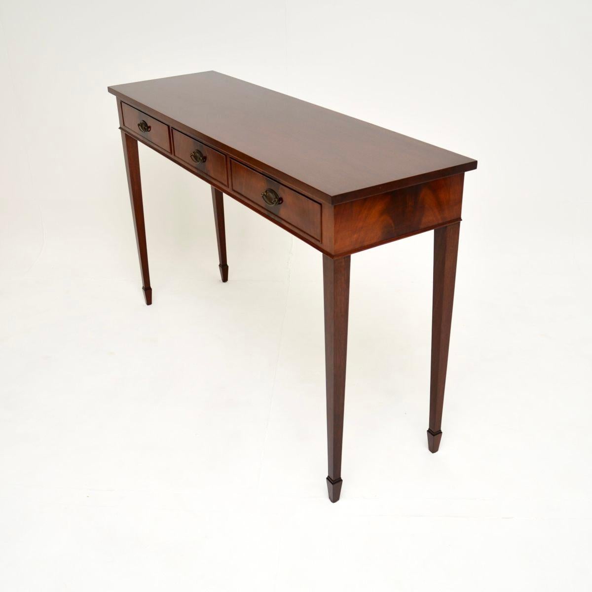 Antique Georgian Style Console Table In Good Condition In London, GB