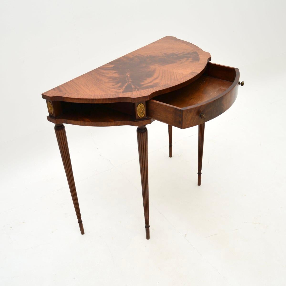 Antique Georgian Style Console Table In Good Condition For Sale In London, GB