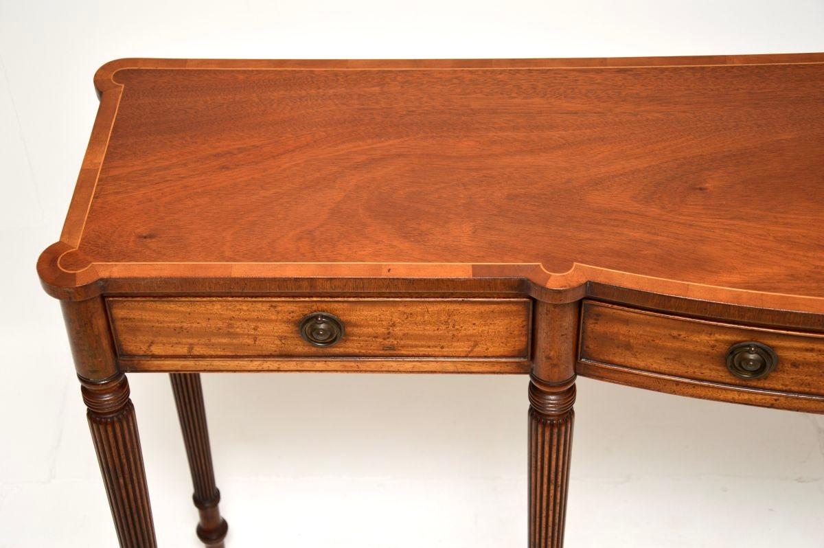 Antique Georgian Style Console Table In Good Condition For Sale In London, GB