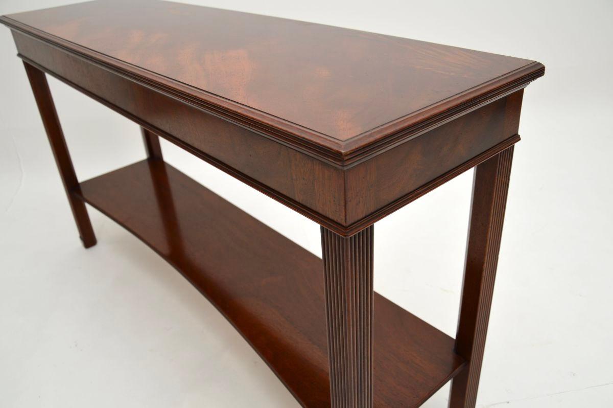 Early 20th Century Antique Georgian Style Console Table For Sale