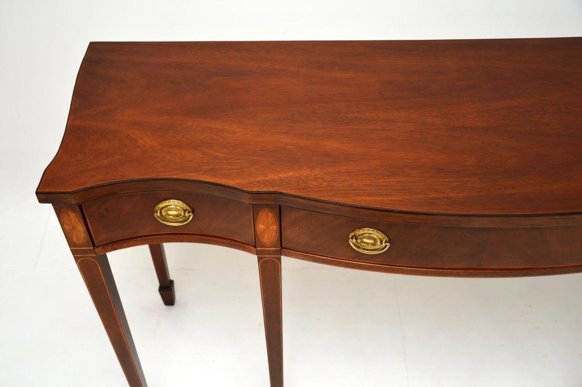 Mesa consola antigua de estilo georgiano Madera en venta