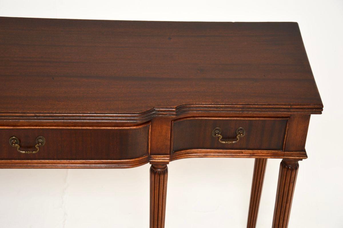 Legno Tavolo consolle antico in stile georgiano in vendita