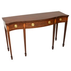 Mesa consola antigua de estilo georgiano